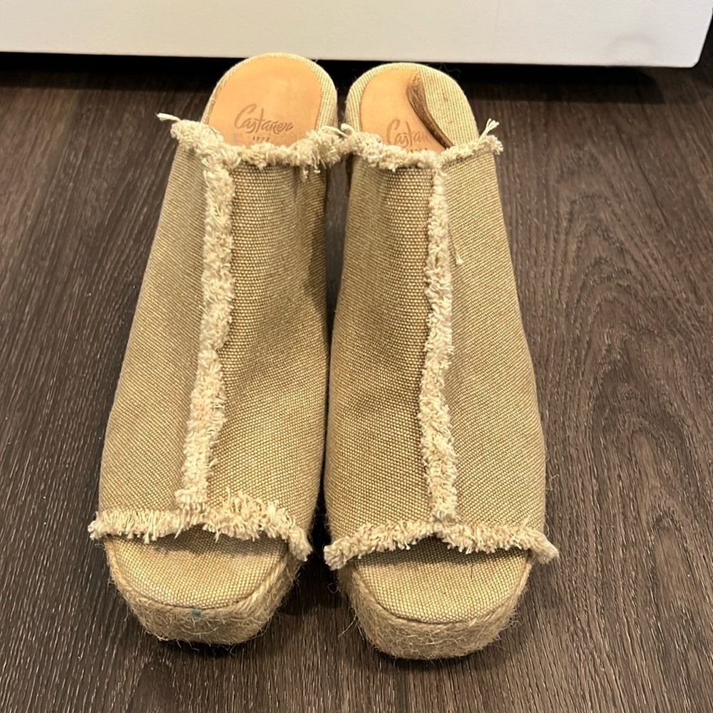 Castaner Women’s Heeled Espadrilles- Size 6.5